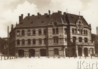 1900–1914, Lwów, Austro-Węgry. Budynek Straży Pożarnej przy ulicy Podwalnej